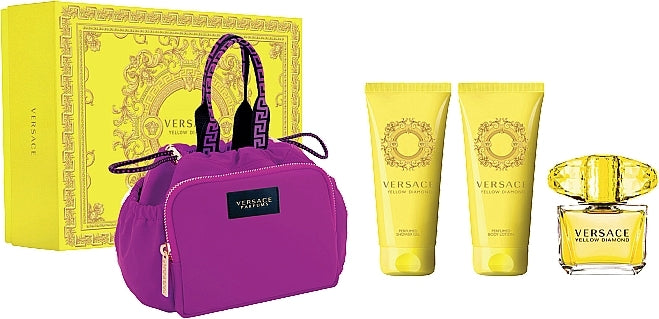 Versace Yellow Diamond EDT 90ml 4 Piece Gift Set