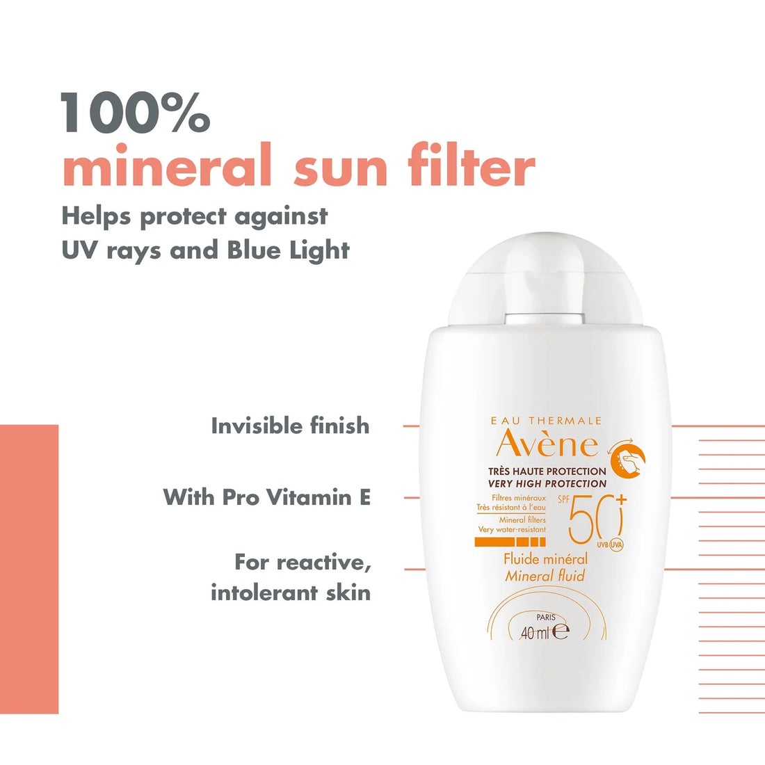 Avène Very High Protection Mineral Fluid SPF 50+