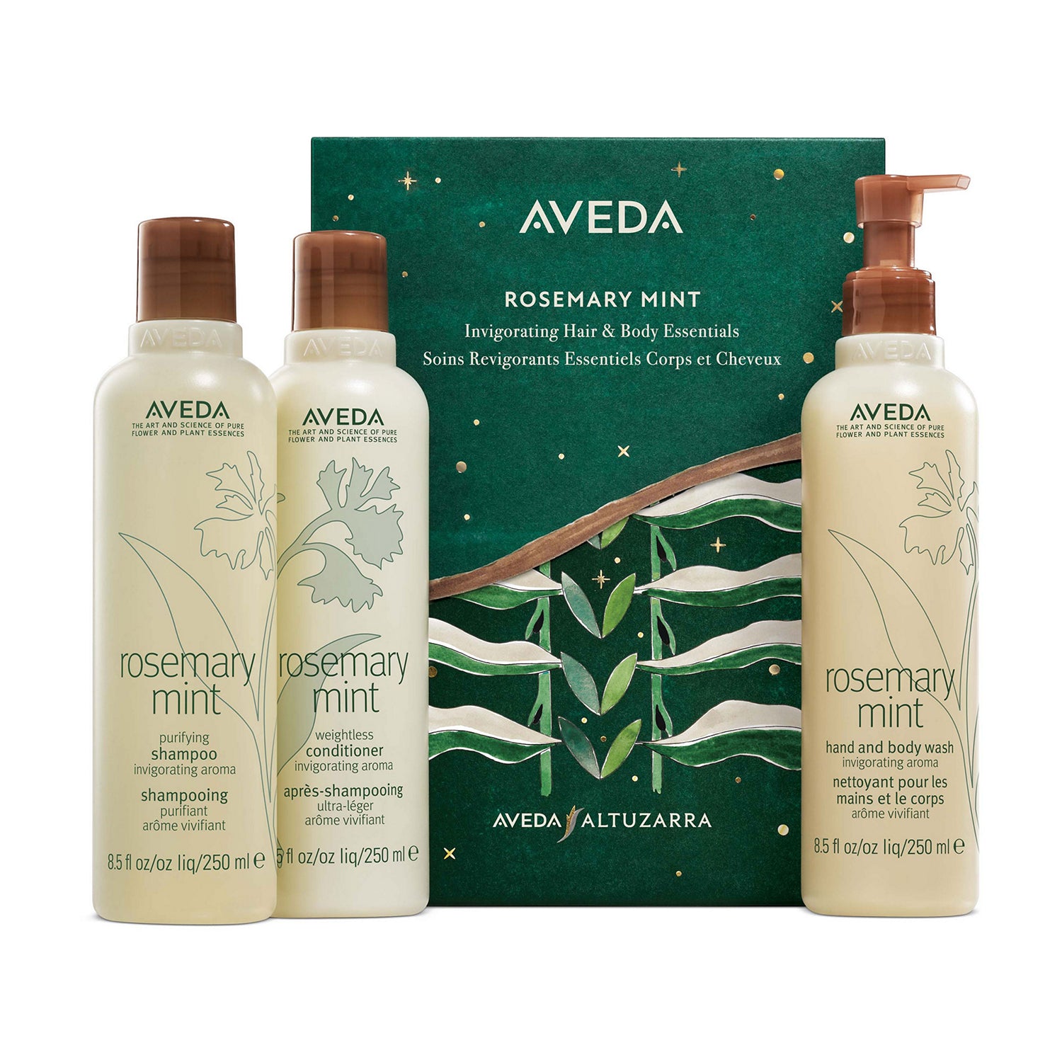 Aveda Rosemary Mint Invigorating Hair &amp; Body Essentials Gift Set