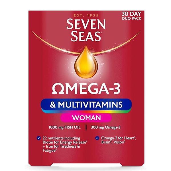 Seven Seas Omega 3 &amp; Multivitamins Woman