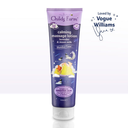 Childs Farm Calming Massage Lotion - Lavender &amp; Moon Milk