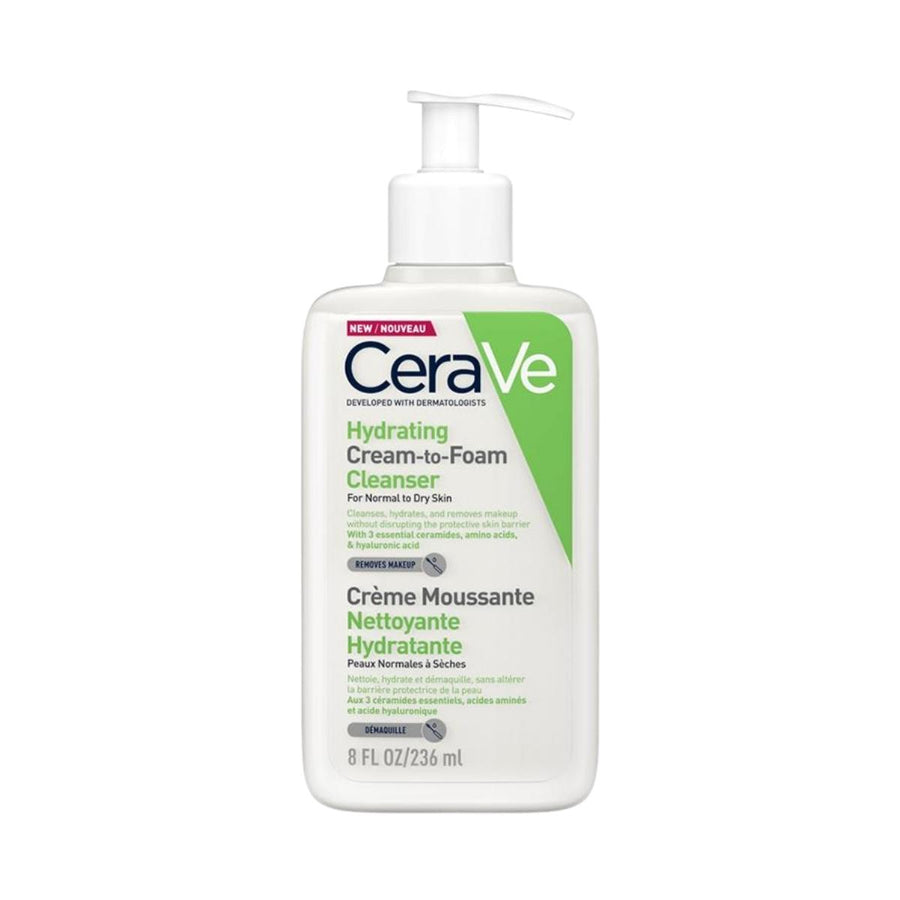 CeraVe Hydrating Cream-to-Foam Cleanser