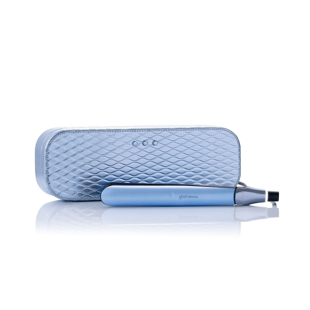 Ghd Chronos Limited Edition Gift Set Hair Straightener in Icy Blue