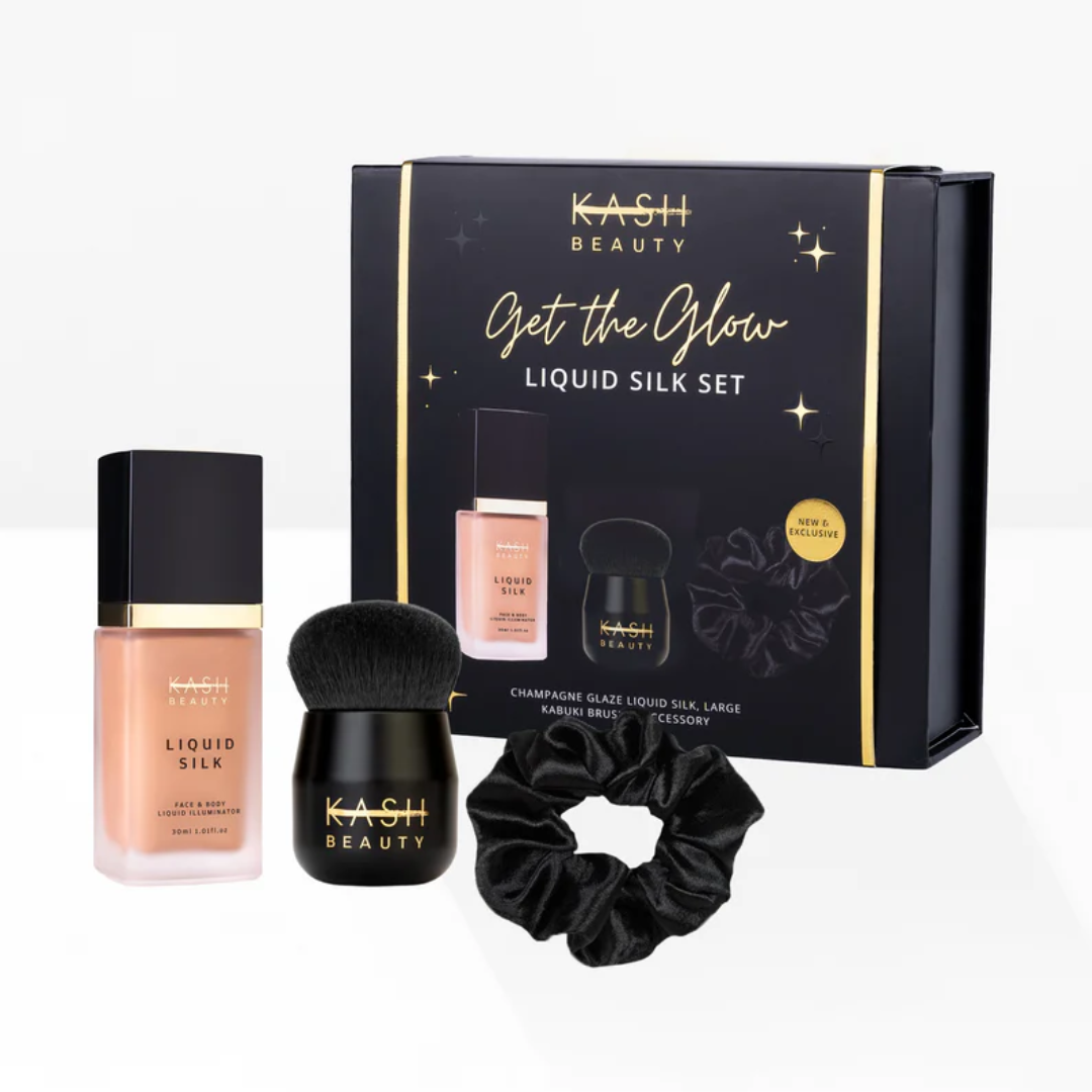 Kash Beauty Get The Glow - Liquid Silk Set