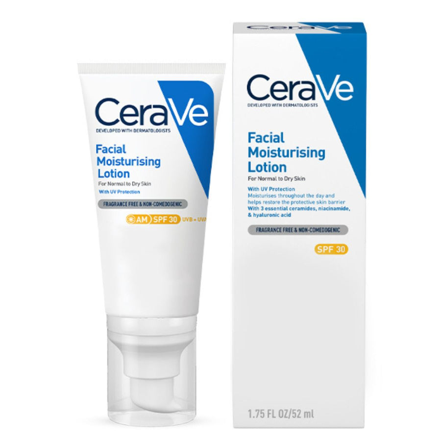 CeraVe AM Facial Moisturising Lotion SPF30 with Ceramides