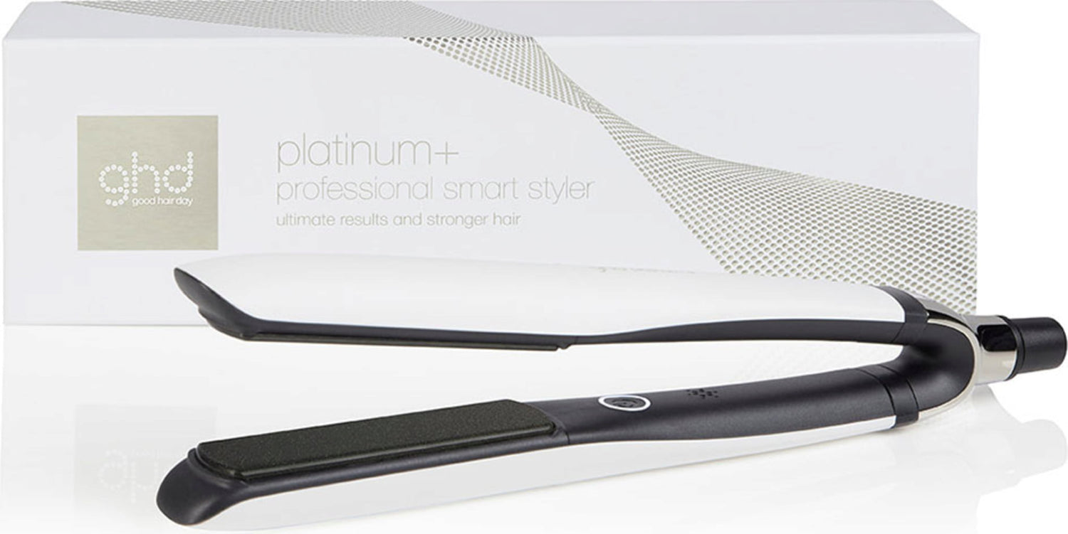 GHD Platinum+ Hair Straightener In White