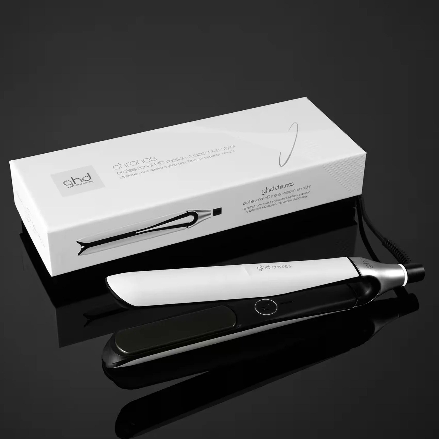 GHD Chronos Hair Straightener White