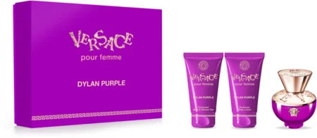 Versace Dylan Purple Pour Femme EDP 3 Piece Gift Set